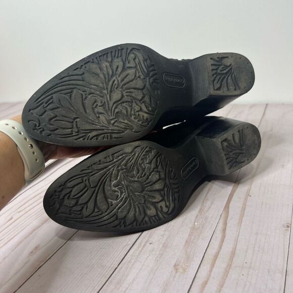 Comfortiva Black Suede Ankle Boots - Picture 8 of 8